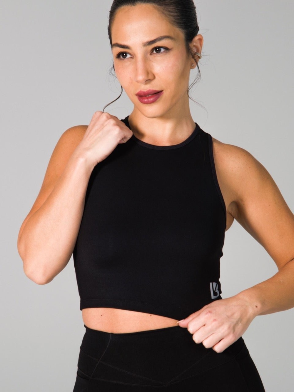 Bundle of 2 BuffBunny Athletic Crop Tops with Logo